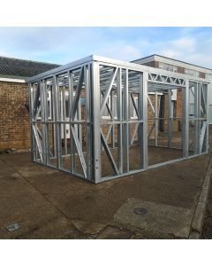 Steel frame garden building 4.1M X 6.2M 