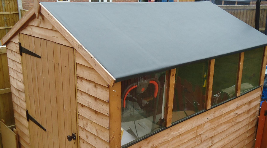 Why EPDM is Better than Felt for Shed Roofing
