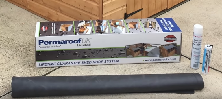 Check the contents of your shed roof kit